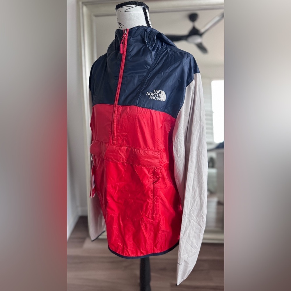 The North Face Fanorak Windwall Packable Windbreaker Jacket Color block Men’s S - Picture 6 of 16